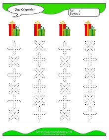 Çizgi Çalışma Sayfaları